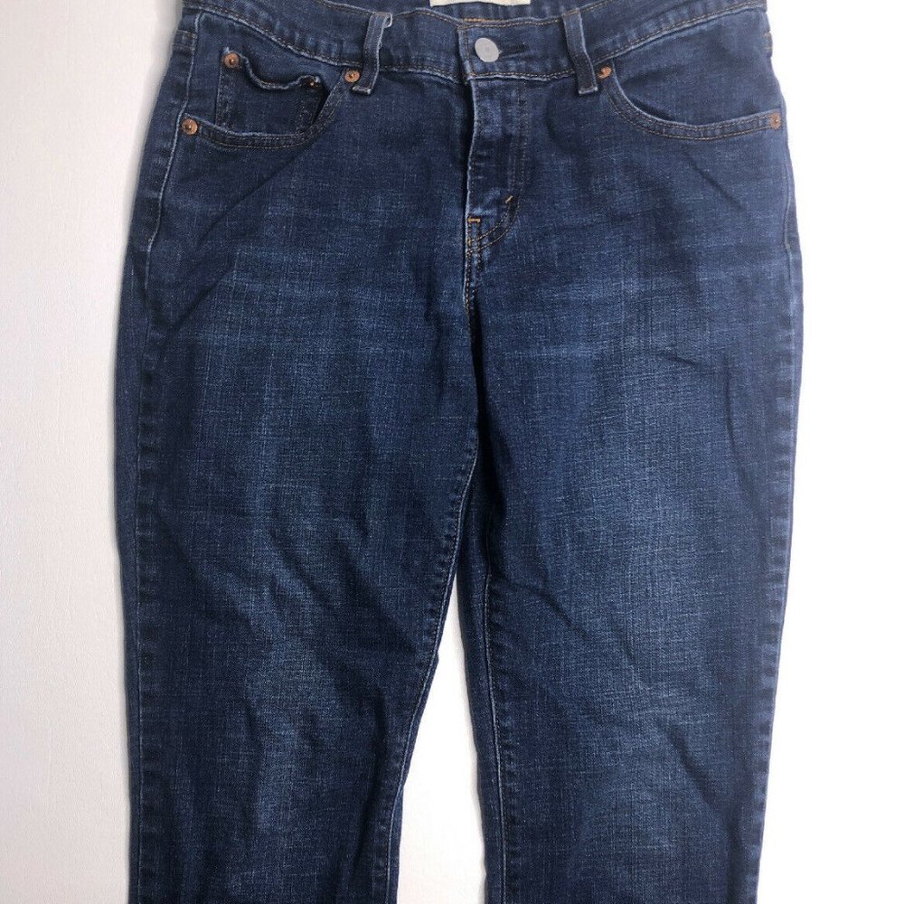 Levi's 414 Relaxed Straight Jeans Blue Sz 25 28x28